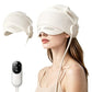 Electric Head Massager for Headaches, Eye Massager with Heat, 6-Zone Kneading for Temples & Forehead, Rechargeable Head & Eye Massage Tool for Migraine & Stress Relief