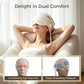 Electric Head Massager for Headaches, Eye Massager with Heat, 6-Zone Kneading for Temples & Forehead, Rechargeable Head & Eye Massage Tool for Migraine & Stress Relief