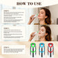Advanced 4-in-1 Facial Device, Microcurrent Face Massager with Heat Therapy & Vibration, LED Light for Anti-Aging, Puffiness and Boosting Serum Absorption
