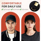 Laser Hair Growth Cap - 650nm Red Light Therapy for Hair Regrowth, Full Scalp Coverage Treatment for Men & Women with Thinning Hair, Portable & Hands-Free, Black
