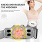 Abdominal Massager with 3 Vibration Massage Modes，Intelligent Auxiliary Heating，Massagers for Back Pain Relief，Slimming Belt for Promote Digestion White