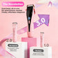 2-in-1 Bikini Trimmer for Women High Power Epilators Hair Removal Waterproof Electric Razors Women&