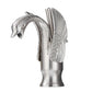 Swan-Shaped Bathroom Faucet – Single-Handle Single-Hole Sink Faucet, Deck-Mounted, Short Model, Elegant Vanity Faucet for Bathroom - Rose Gold - Size 19cm