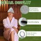 6Pcs Sauna Hats & 6Pcs Sauna Mats, Felt Sauna Hat, Bath Hair Caps with Loops, Heat Insulation Sauna Mat, Head Protection Shower Hat, Safe Sauna Mat Set, Sauna Accessories for Home