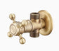 Antique Brass Faucet for Garden Hose, Fence, Bathroom & Outdoor Use – Durable and Stylish Faucet Accessory, Perfect for Home and Gardening - Bronze - Size Long style1