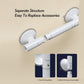 Suction Cup Grab Bars for Bathtubs, Bathroom Grab Bars for the Elderly, Seniors, Disabled & Pregnant Women, Plastic Toilet Handles for Home Safety