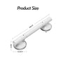 Suction Cup Grab Bars for Bathtubs, Bathroom Grab Bars for the Elderly, Seniors, Disabled & Pregnant Women, Plastic Toilet Handles for Home Safety