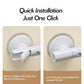 Suction Cup Grab Bars for Bathtubs, Bathroom Grab Bars for the Elderly, Seniors, Disabled & Pregnant Women, Plastic Toilet Handles for Home Safety