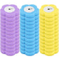 36 Pack Disposable Toilet Bowl Cleaner Wand Refills, 360° Sponge Replacement Heads for Wall Mounted Brush System, Hygienic Deep Cleaning Bathroom Scrubber Pads