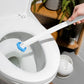 36 Pack Disposable Toilet Bowl Cleaner Wand Refills, 360° Sponge Replacement Heads for Wall Mounted Brush System, Hygienic Deep Cleaning Bathroom Scrubber Pads