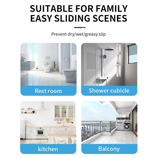 Anti Slip Paint Shower – Bathtub Coating Layer, Bathroom Safety Spray | Tile Grip Non Skid Finish, Transparent Protection Formula, Easy Apply Adhesive with Traction for Slippery, Wet, Tile Use