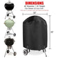 Grill Cover, 22 inch BBQ Gas Grill Cover Waterproof Weather Resistant, UV and Fade Resistant, UV Resistant Materia for Weber Char-Broil Nexgrill Grills and More