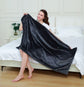 Portable Electric Blanket Heated Throw Low Voltage Blanket Camping Heater Car