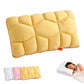Cooling Marshmallow Puff Pillow, Quilted Cool-Touch Bed Pillow for Adults, Cloud-Like Fluffy Sleep Pillow with Neck Support for Side Back Sleepers - Pink - Size 74*48cm