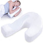 Side Sleeper Pillow with Arm Hole, Ergonomic Memory Foam Arm Pillow for Shoulder Comfort, Side Sleeping Support for Neck and Back, Removable Washable Cover, for Side  Sleepers - Gray - Size 58cm*43cm