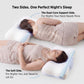 Cervical Neck Pillow - Memory Foam Pillows for Ergonomic Orthopedic Pillow for Neck Pain Relief, Double - Sided Design Shape Gently Cradles Head & Provides for Side & Back Sleepers