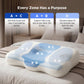 Cervical Neck Pillow - Memory Foam Pillows for Ergonomic Orthopedic Pillow for Neck Pain Relief, Double - Sided Design Shape Gently Cradles Head & Provides for Side & Back Sleepers