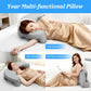 Side Sleeper Pillow with Arm Channel for Shoulder, Neck & Rotator Cuff Pain Relief, Memory Foam Cervical Neck Pillow Also Comfortable for Back Sleepers