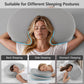 Cooling Memory Foam Pillow – 6-in-1 Adjustable Height & Firmness for All Sleep Positions (Gray)
