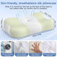 Memory Foam Cervical Pillow, Neck Comfort Support,Ergonomic High-Low Contour Neck Pillow, Supportive Sleeping Pillow for Side, Back, Stomach Sleepers, Removable Washable Cover(Green)