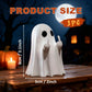 Halloween Ghost Figurine-Spooky & Cute Ghost Statue for Home, Desk, Party Decor | FunnyGhost Halloween Decor Indoor White Chgfs Ghost