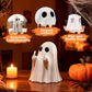 Halloween Ghost Figurine-Spooky & Cute Ghost Statue for Home, Desk, Party Decor | FunnyGhost Halloween Decor Indoor White Chgfs Ghost