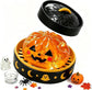 Halloween Spooky Ghost Dumpling,Colorful Dumplings Stress Balls with Food Steamer (Orange)