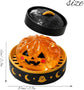 Halloween Spooky Ghost Dumpling,Colorful Dumplings Stress Balls with Food Steamer (Orange)