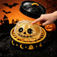 Halloween Spooky Ghost Dumpling,Colorful Dumplings Stress Balls with Food Steamer (Orange)