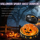 Halloween Spooky Ghost Dumpling,Colorful Dumplings Stress Balls with Food Steamer (Orange)