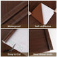 Red Brown Contact Paper Wood Grain Peel and Stick Countertops Waterproof Counter Top Contact Paper Wood Wallpaper Brown Walnut Vinyl Wrap for Cabinets Desk Wallpaper Removable Veneer 15.8inx78.8in