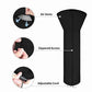 Patio Heater Cover, 89"H x 33"D x 19"B, Black Waterproof Outdoor Heater Cover with Zipper and Storage Bag, Dustproof, UV-Resisant, Wind-Resistant