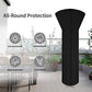 Patio Heater Cover, 89"H x 33"D x 19"B, Black Waterproof Outdoor Heater Cover with Zipper and Storage Bag, Dustproof, UV-Resisant, Wind-Resistant