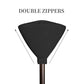 Patio Heater Head Cover, Outdoor Round 34"D Heater Cover, Black Waterproof Heater Top Cover for Standing Heat with Zipper and Storage Bag , Dustproof, UV-Resistant