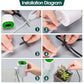 Automatic Drip Irrigation Kit, System Programmable Timer 8 Potted Houseplants Support, Indoor Self Watering System for Potted Plants