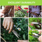 Gardening Bonsai Tool Sets 15pcs Carbon Steel Garden Plant Trimming Kit Scissor Cutter Shear Heavy Duty Nylon Case Outdoor Entrenching Tools