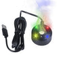Mist Maker,DC 5V Water Fountain Pond Fog Machine LED Color Change Fogger for Halloween Garden Rockery Yard Outdoor