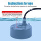 Mist Maker,DC 5V Water Fountain Pond Fog Machine LED Color Change Fogger for Halloween Garden Rockery Yard Outdoor