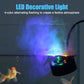 Mist Maker,DC 5V Water Fountain Pond Fog Machine LED Color Change Fogger for Halloween Garden Rockery Yard Outdoor