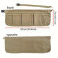 Gardening Tool Waist Pouch with Multiple Pockets-Beige