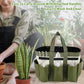 Garden Tool Bag Organizer, Tote Storage Bag with 8 Pocket, Heavy Duty Oxford Garden Tote Caddy, Gardening Tool Kit Holder for Indoor and Outdoor, Gifts for Men Women