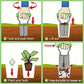 2-Piece Garden Plant Transplanter and Dibber Set for Australian Gardens-Green