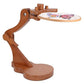 Embroidery Stand Beech Wood Violin Base Clamp Cross Stitch Holder Adjustable Height and Angle, Stable Violin-Shaped Base, Universal Clamp Fits Most Hoops, Premium Beech Wood Construction