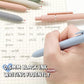 Gel Pens, 5 Pcs 0.5mm Black Ink Pens Fine Point Smooth Writing Pens, High-End Series Pens for Journaling Note Taking, Cute Office School Supplies Gifts for Women Men (Morandi)
