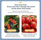 Ultrasonic Fruit Washer and Produce Cleaner Device,Self Spinning Berry Washing Bowl with 2-Tier Drain Basket Strainer,Countertop Fruit and Vegetable Washing Machine for Grapes, Strawberries
