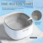 Ultrasonic Fruit Washer and Produce Cleaner Device,Self Spinning Berry Washing Bowl with 2-Tier Drain Basket Strainer,Countertop Fruit and Vegetable Washing Machine for Grapes, Strawberries
