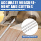 20 Inch Positioning Calipers for Precise Measurements & Easy Wood Cutting, Adjustable Stainless Steel Circular Saw Guide Rail, Cutting Guide for Circular Saw Furniture Making (Four-Axis)