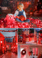 Solar String Lights Outdoor Waterproof, LED Outdoor Light | Solar Fairy Lights with 8 Lighting Modes, IP65 Waterproof Solar Christmas Halloween Lights for Outdoor Outside Tree Patio - Red - Size 105ft 300-LED String Light
