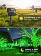 Solar String Lights Outdoor Waterproof, LED Outdoor Light | Solar Fairy Lights with 8 Lighting Modes, IP65 Waterproof Solar Christmas Halloween Lights for Outdoor Outside Tree Patio - Green - Size 72ft 200-LED String Light