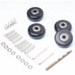 4 pcs Luggage Wheels Replacement 50mm Suitcase Wheels Replacement kit Universal Precision Ball Bearing,Swivel Caster Wheels for Replacement Luggage Travel Suitcase Caster